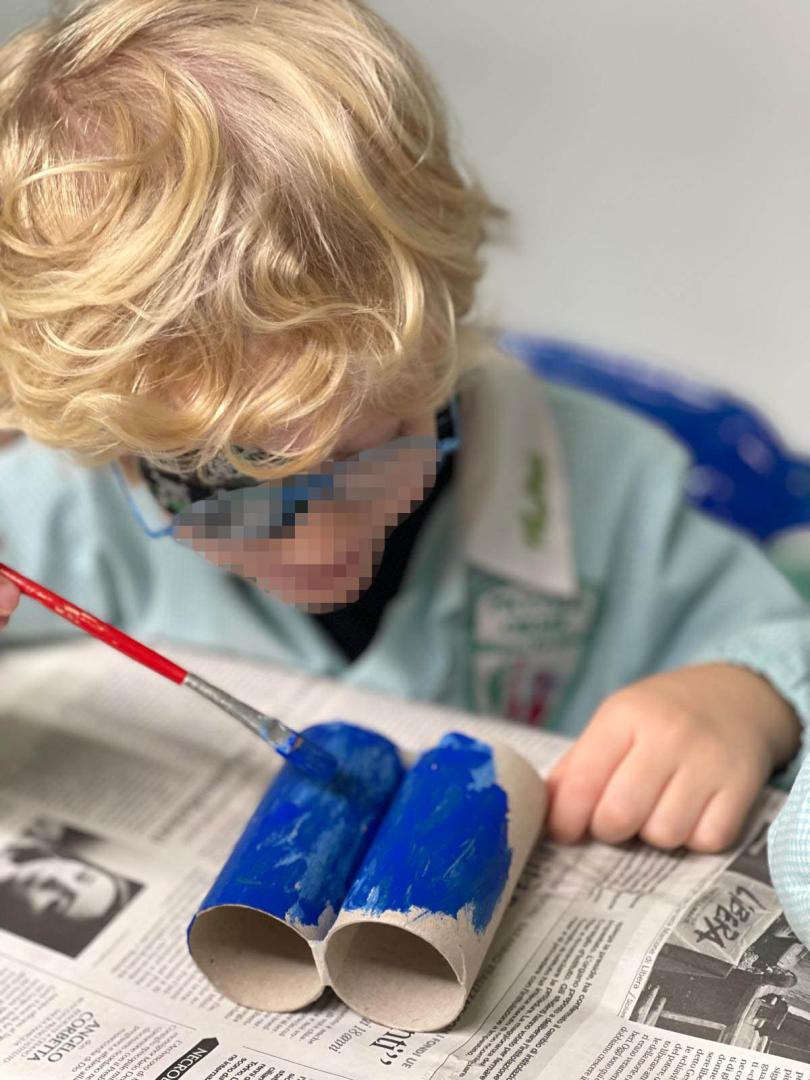 Laboratorio manipolativo dei bambini di Piccole Orme