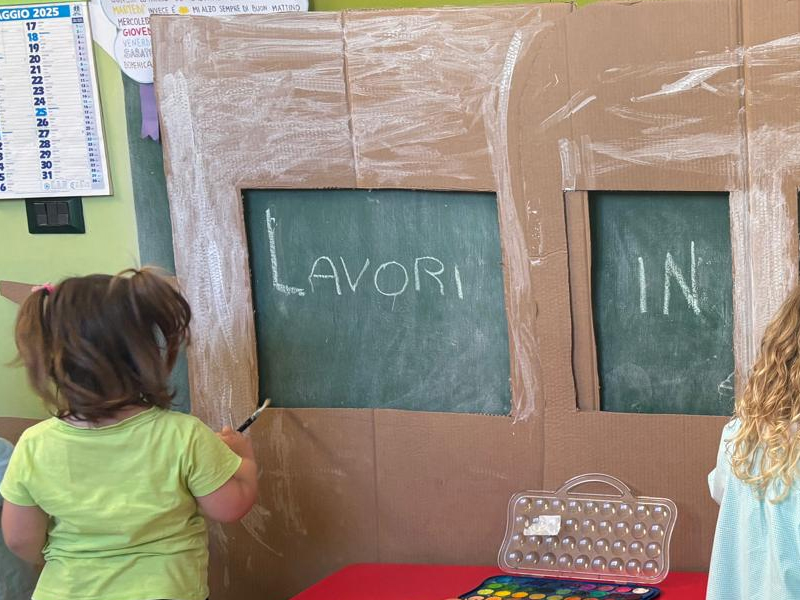 Preparazione alla scuola primaria a Piccole Orme